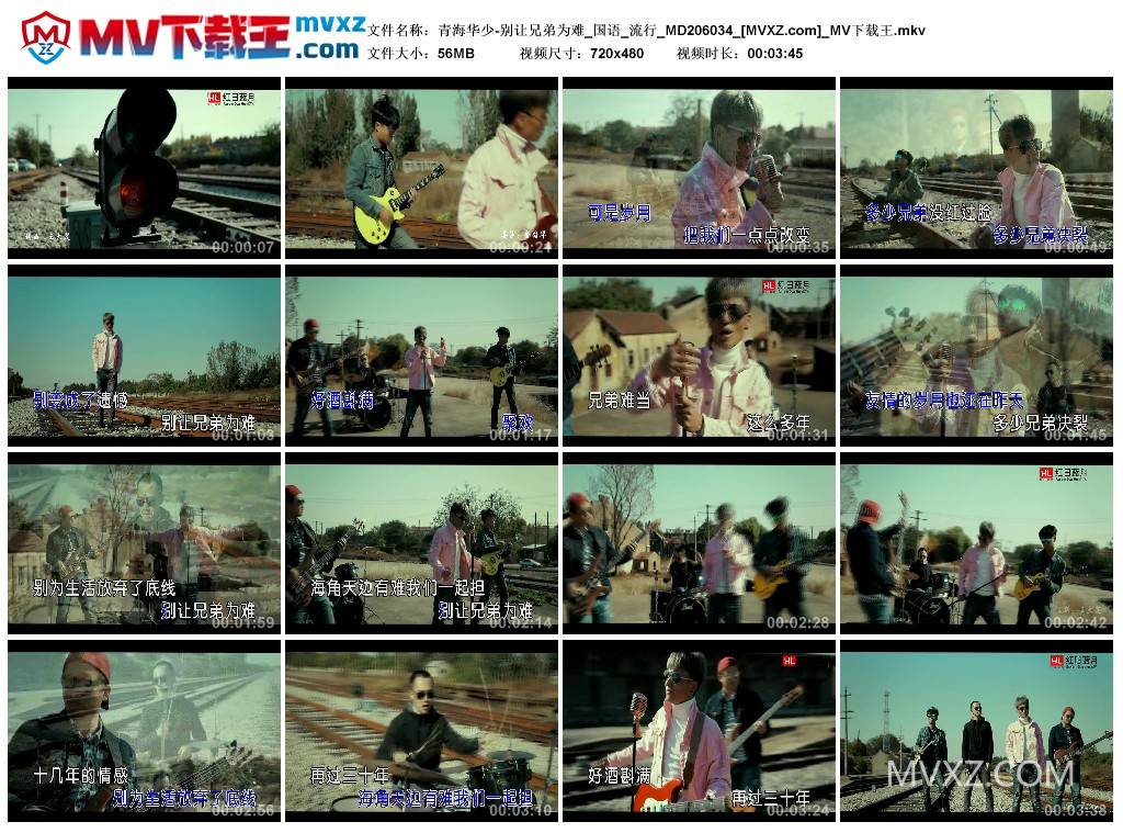 青海华少-别让兄弟为难_国语_流行_MD206034